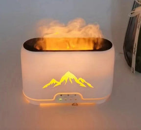 Himalayas Aroma Diffuser - USB-C - Remote control - Flame Effect AW-Dropship