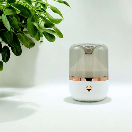 Urban Aroma Diffuser White & Bronze- USB - Colour Change AW-Dropship