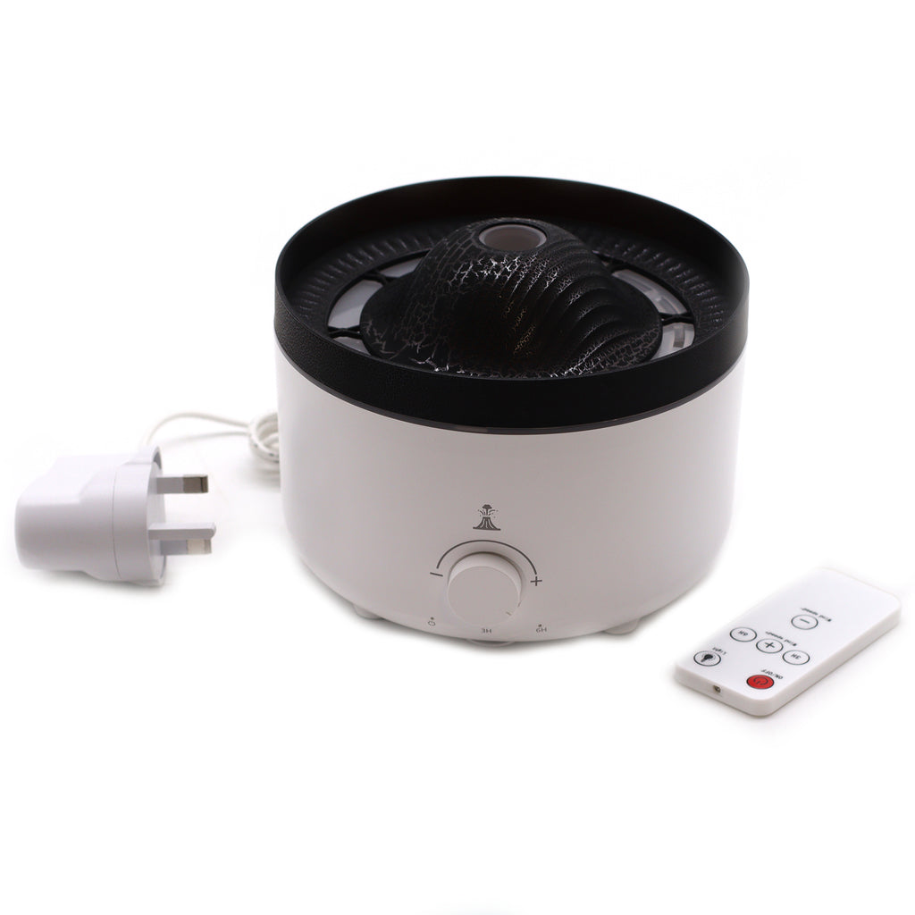 Large Volcano Effect Two Colour Aroma Diffuser Shades 4 Seasons
