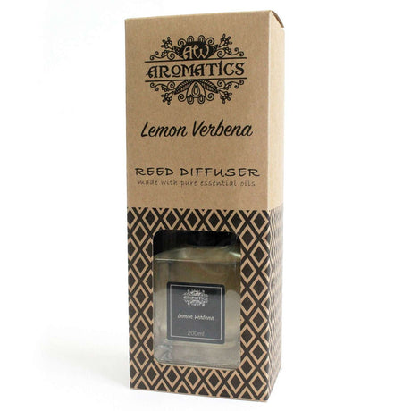 200ml Lemon Verbena Essential Oil Reed Diffuser Shades 4 Seasons
