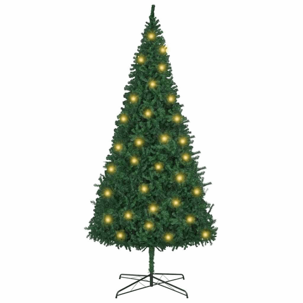 vidaXL Artificial Christmas Tree Green 400 cm PVC vidaXL