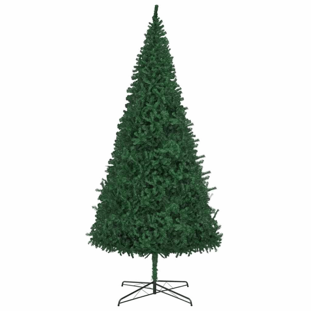 vidaXL Artificial Christmas Tree Green 400 cm PVC vidaXL