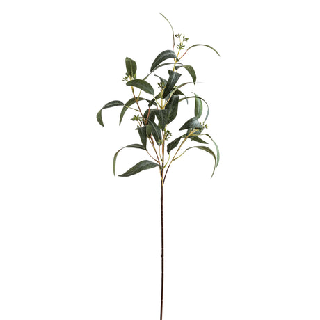 Shades 4 Seasons Artificial Eucalyptus Spray Stem GREEN PLASTIC Shades 4 Seasons