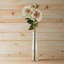 The Natural Garden Collection Palest Blush Tea Rose PINK PLASTIC Shades 4 Seasons