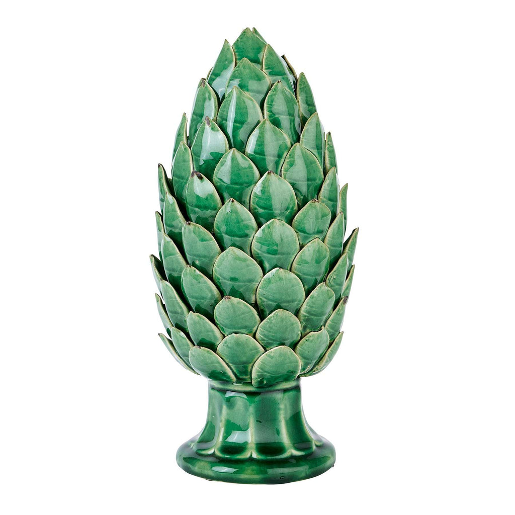 Large Globe Green Chianti Artichoke GREEN CERAMIC Shades 4 Seasons