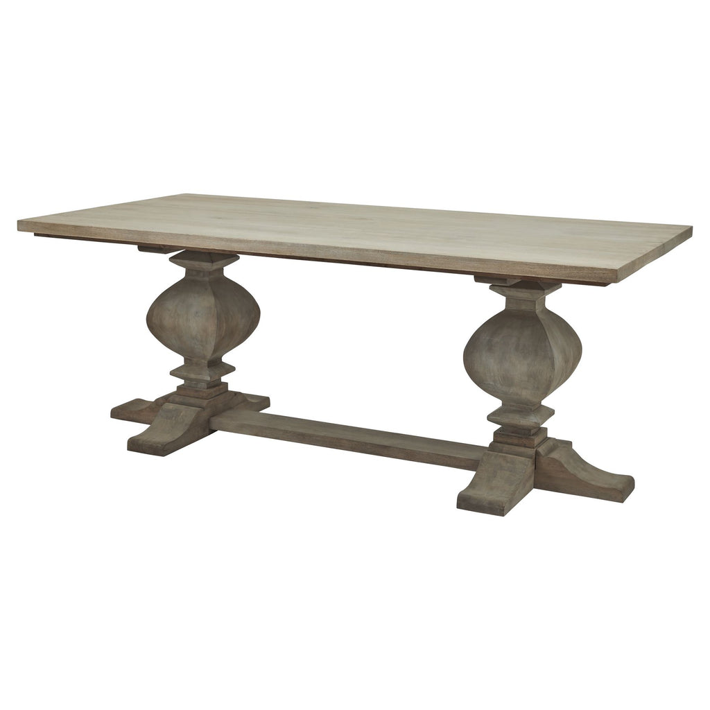Copgrove Collection Large Dining Table BROWN WOOD Shades 4 Seasons