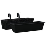 vidaXL Water Hyacinth Planters 2 pcs vidaXL