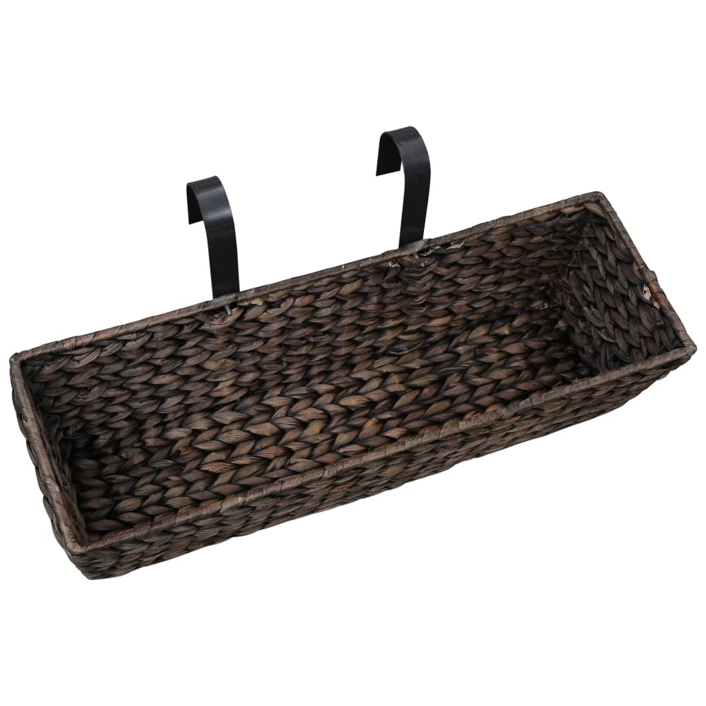 vidaXL Water Hyacinth Planters 2 pcs vidaXL