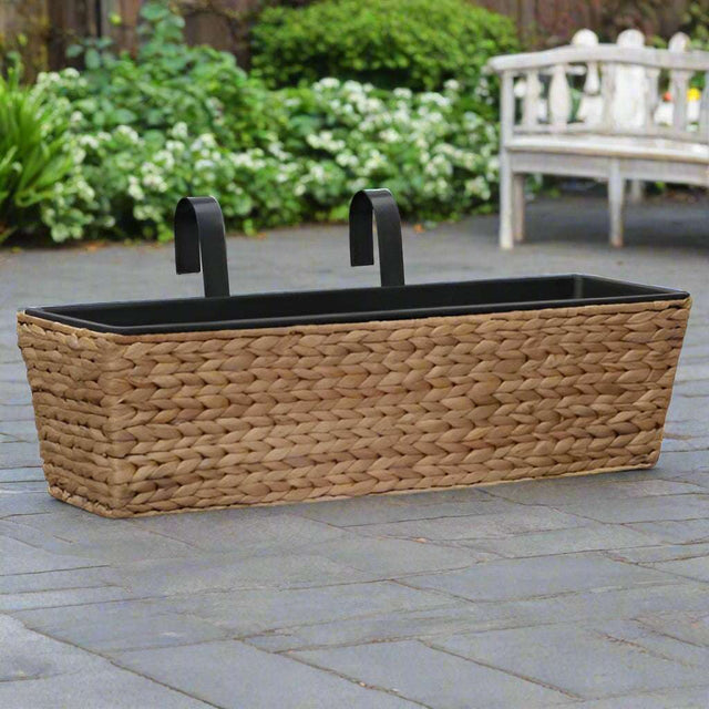 vidaXL Water Hyacinth Planters 2 pcs vidaXL