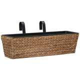 vidaXL Water Hyacinth Planters 2 pcs vidaXL
