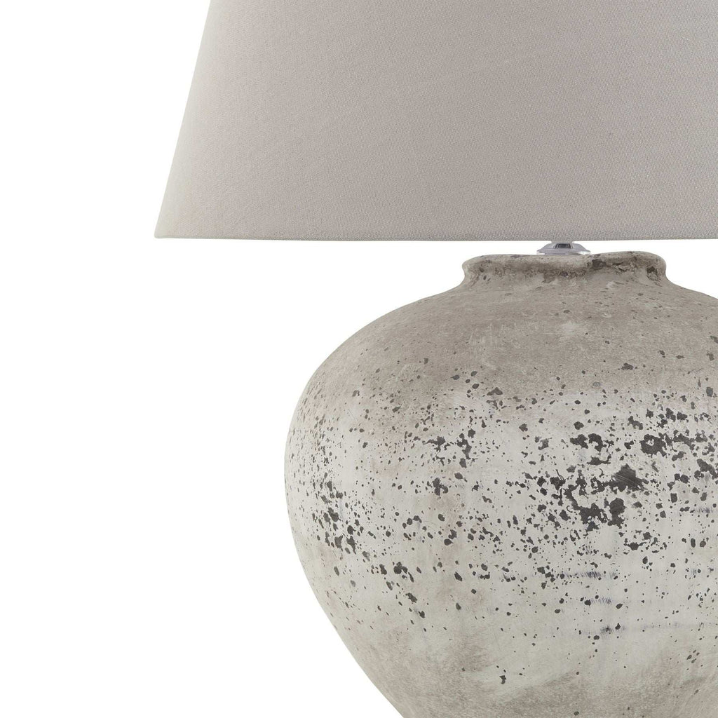 Shades 4 Seasons Rustic White Ceramic Lamp - UK Delivery Shades 4 Seasons
