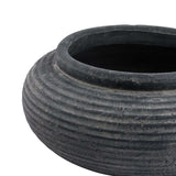 Shades 4 Seasons Ribbed Planter - Indoor Grey Shades 4 Seasons