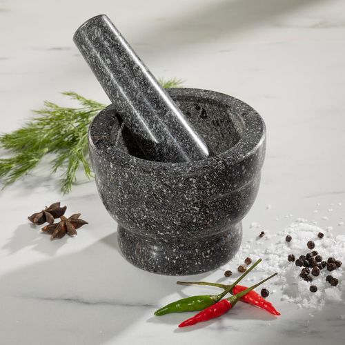 Granite Pestle And Mortar for Kitchen Decor Unbranded