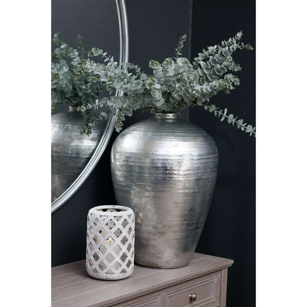 Shades 4 Seasons Astral Vase Silver Decorative Vase Shades 4 Seasons