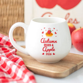 Autumn Skies & Apple Pies Rounded Mug N/A