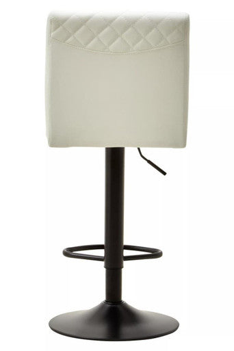 Orsina White Bar Chair with Adjustable Height and Modern Design for Stylish Seating