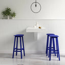 Elegant blue bar stool set from Nisu Home, perfect for modern dining spaces or home bars