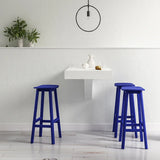 Elegant blue bar stool set from Nisu Home, perfect for modern dining spaces or home bars