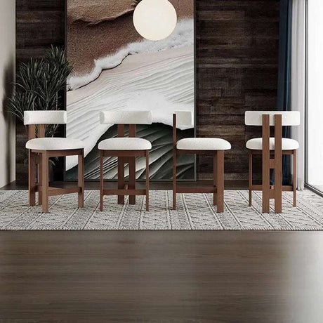 Nisu Home Bar Stool set with stylish design and comfortable seating, ideal for modern interiors
