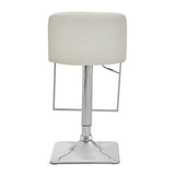Modern Orsina Bar Stool with Adjustable Height and Stylish Chrome Base for Contemporary Spaces