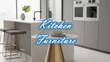 Modern Orsina Bar Stool in a stylish kitchen with sleek countertops and appliances