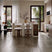 Stylish Nisu Home Bar Stool set in a modern kitchen with natural light and elegant decor