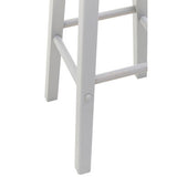 Orsina Bar Stool featuring a sleek white design with sturdy legs for modern seating