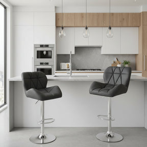 Stylish Black Bar Stool by Kitchen Essentials Default Title Kitchen Essentials