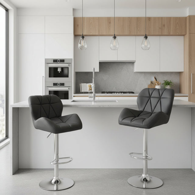 Stylish Black Bar Stool by Kitchen Essentials Default Title Kitchen Essentials