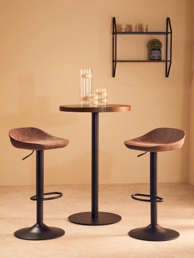 Dalston Set Of Two Mocha Bar Stools Orsina