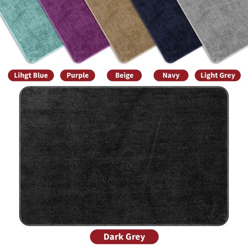 Vinsani Soft Absorbent Bath Mat in Multiple Colors Vinsani