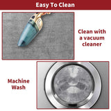 Vinsani Bath Mat 50X80cm Light Grey Vinsani