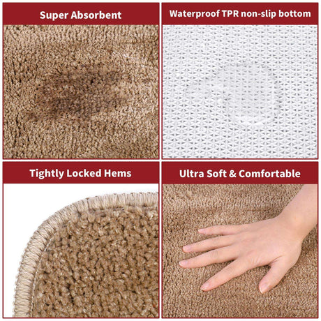 Vinsani Soft Bath Mat - Stylish Poolside Essential Vinsani