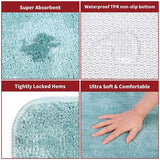 Vinsani Soft Plush Bath Mat - Multiple Colors Vinsani