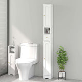 White Wise Galleria Bathroom Cabinet with Storage for Organising Bathroom Essentials