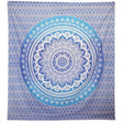 Wall Hanging and Beach Spread - Umrao Mandala - Blue AW Dropship UK