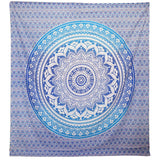 Wall Hanging and Beach Spread - Umrao Mandala - Blue AW Dropship UK