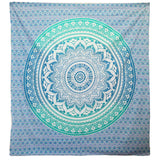 Wall Hanging and Beach Spread - Umrao Mandala - Green AW Dropship UK