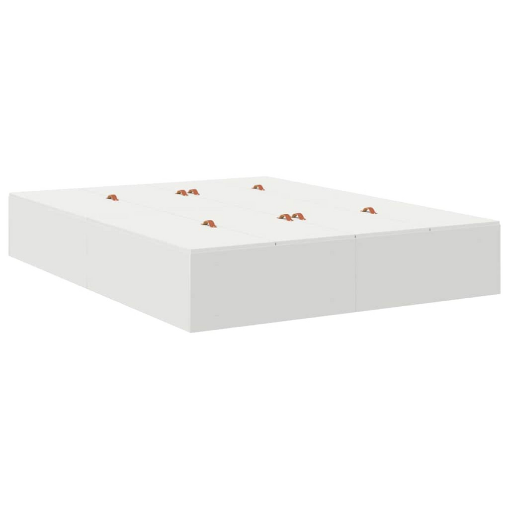 vidaXL Bed Frame White 200 x 160 x 31.5 cm Engineered wood vidaXL