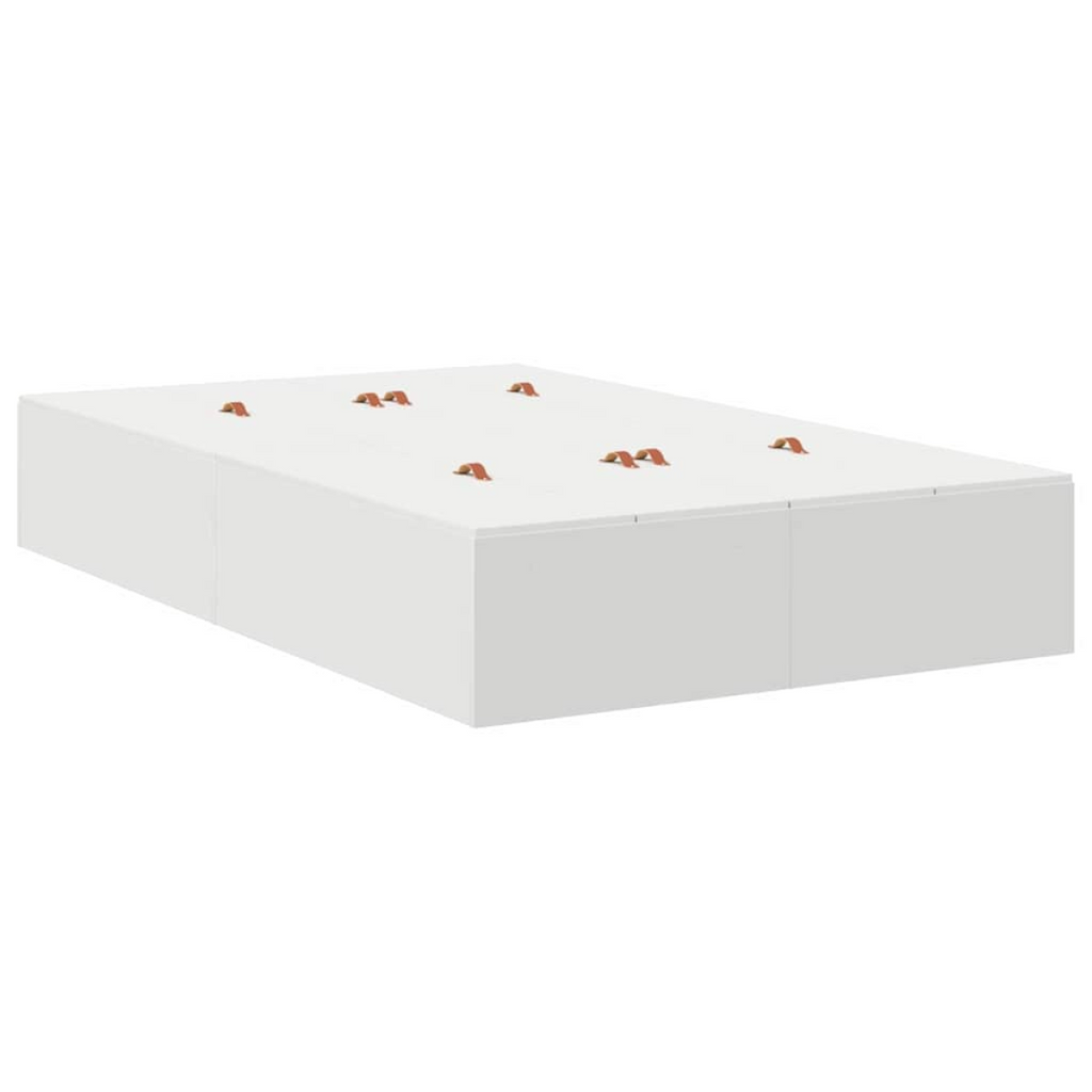 vidaXL Bed Frame White 200 x 120 x 31.5 cm Engineered wood vidaXL