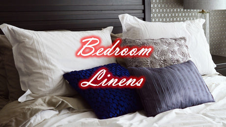 OLIVIA ROCCO Duvet Set on a bed with decorative pillows for a stylish bedroom decor