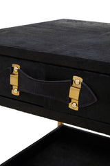 Kensington Townhouse Hair On Hide Bedside Table Orsina