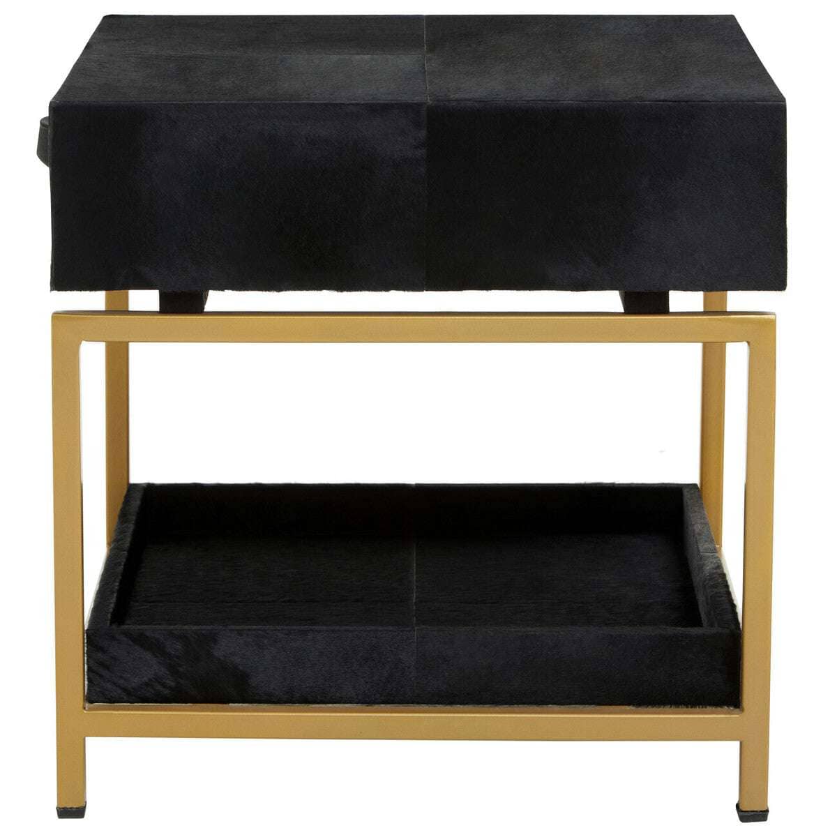 Kensington Townhouse Hair On Hide Bedside Table Orsina