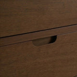 Close-up of Fishe and Lilly Bedside Table drawer handle for stylish bedroom furniture