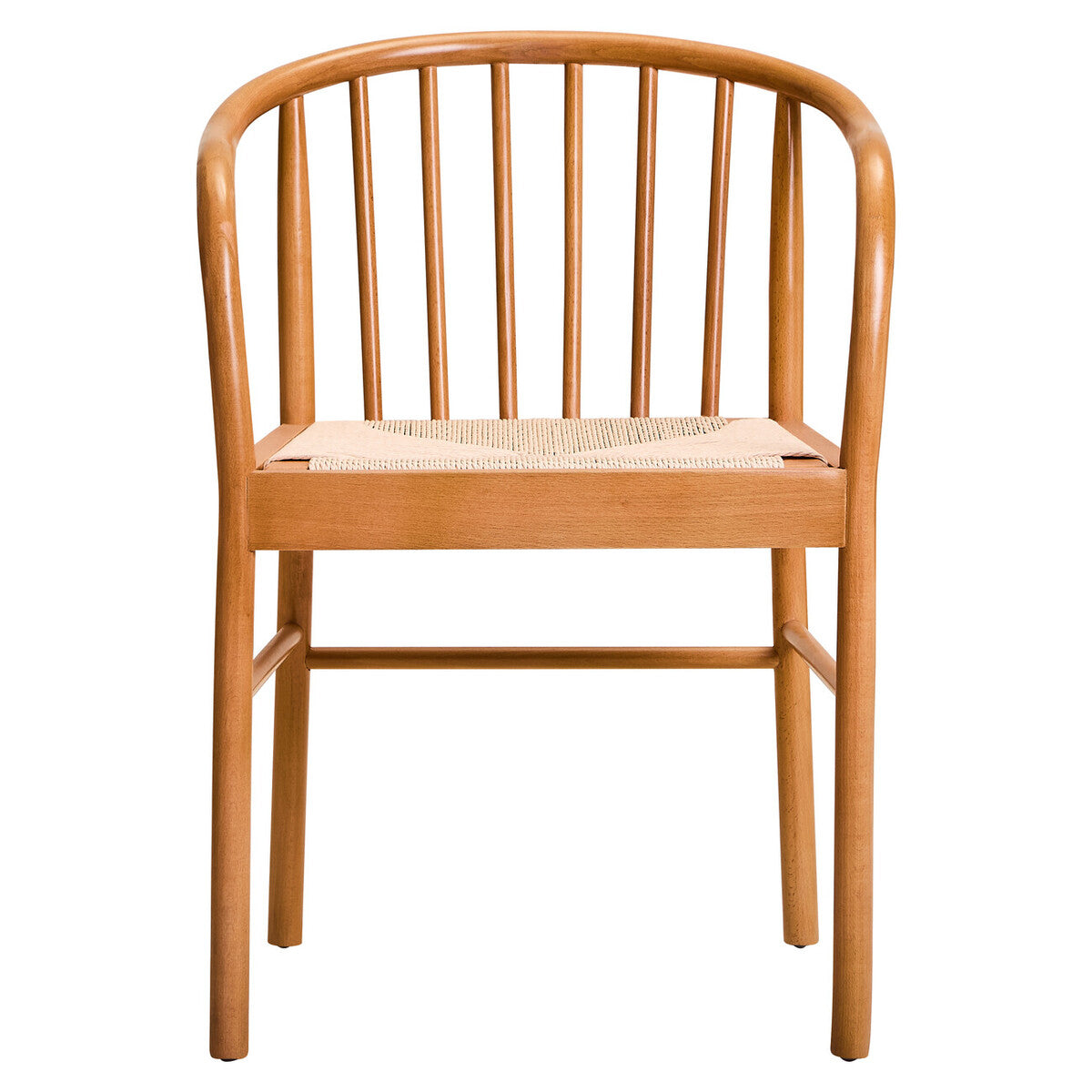 Orsina Beech Wood Chair with a minimalistic design and natural finish for stylish seating