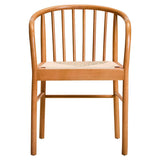 Orsina Beech Wood Chair with a minimalistic design and natural finish for stylish seating