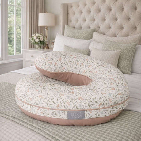 BellaMoon Body Pillow with Floral Design for Comfortable Support in Bed