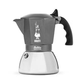 Bialetti Brikka Induction Coffee Maker with Aluminium Base and Stylish Handle