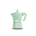 Bialetti Moka Express in Mint Green for making rich and authentic Italian coffee