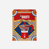Bialetti Moka Express Coffee Maker in Colourful Dolce & Gabbana Design for Stylish Brewing